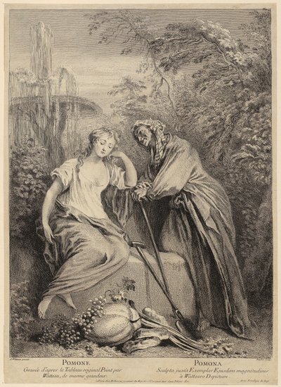 Vertumnus und Pomona von François Boucher