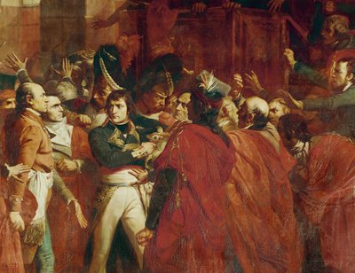 General Bonaparte im Rat der Fünfhundert in St von Francois Bouchot