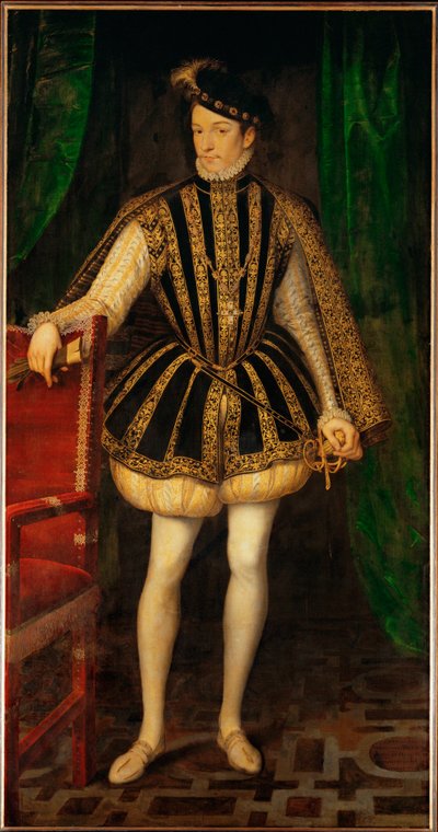 König Karl IX von Frankreich von François Clouet