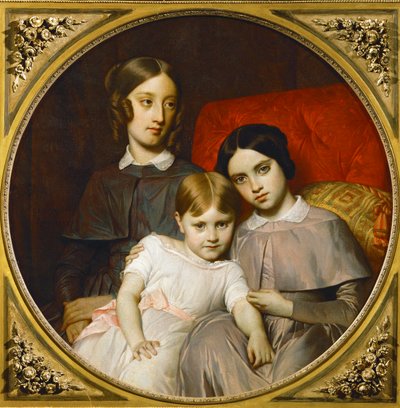 Die drei Töchter von Alphonse Jacob Desmalter von Francois Leon Benouville