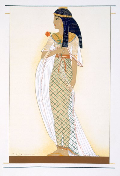Eine Prinzessin, eine Illustration aus 