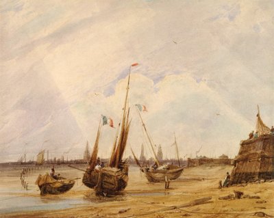 Ebbe, Calais von Francois Louis Thomas Francia