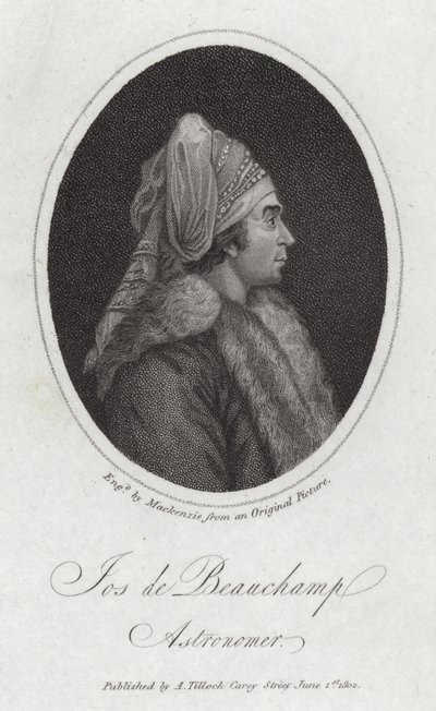 Pierre Joseph de Beauchamp von Francois Marie Rosset