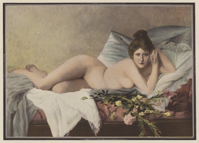 Verwelkte Blumen von einem Liebhaber von Francois Maurice Lard