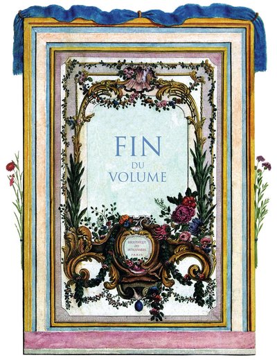Ende des Bandes des Buches „L