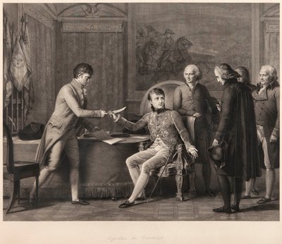Die Unterzeichnung des Konkordats zwischen Frankreich und dem Heiligen Stuhl am 15. Juli 1801 von Francois Pascal Simon Gerard