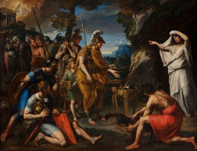 Aeneas und die Sibylle von Cumae von Francois Perrier