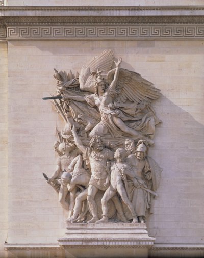 Der Aufbruch der Freiwilligen 1792 (Detail) von Francois Rude