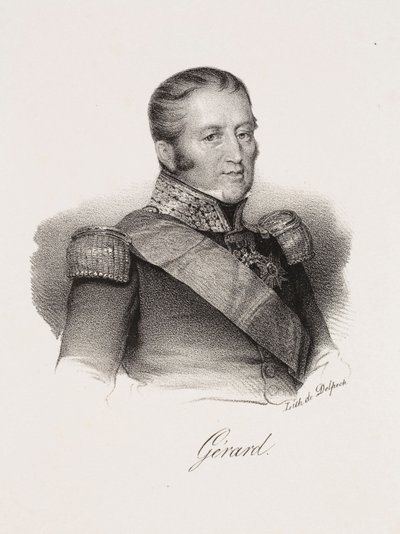 Porträt von Étienne Maurice Gérard von Francois Seraphin Delpech