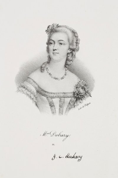 Porträt von Madame Dubary von Francois Seraphin Delpech
