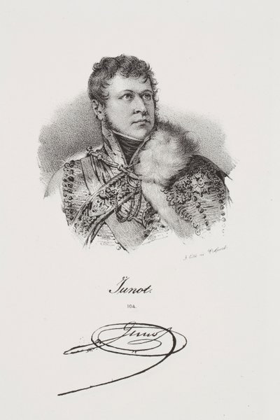Porträt von General Jean-Andoche Junot von Francois Seraphin Delpech