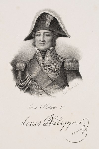 Porträt von König Louis-Philippe von Francois Seraphin Delpech