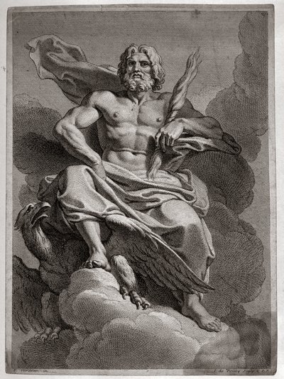 Jupiter (Zeus), von Francois Verdier (1651 - 1730) von Francois Verdier