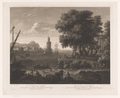 Ansicht der Küste bei Neapel von Francois Vivares