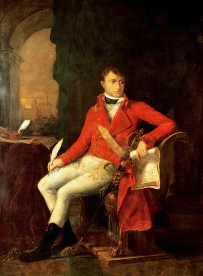 Napoleon in der Uniform des Ersten Konsuls von Francois Xavier Fabre
