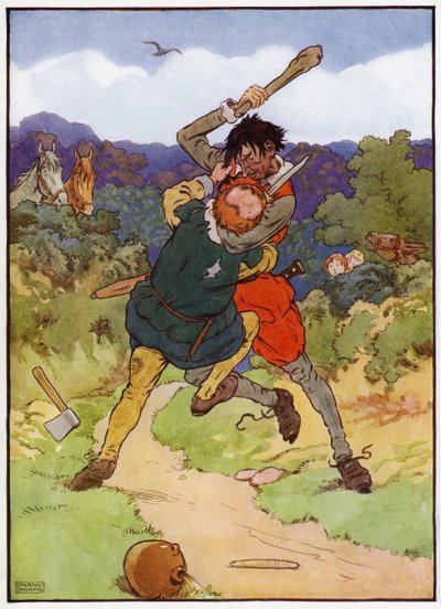 Illustration für Babes in the Wood von Frank Adams