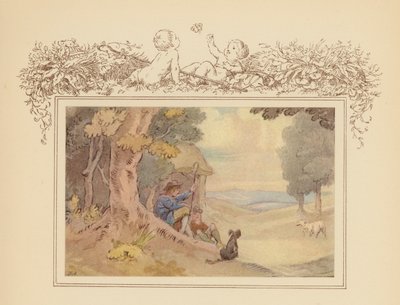 Illustration für Grays Elegie von Frank Adams