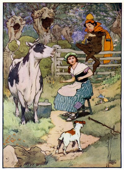 Illustration für Die Geschichte von Tom, dem Pfeifersohn von Frank Adams