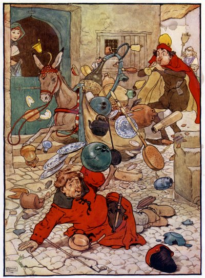 Illustration für Die Geschichte von Tom, dem Pfeifersohn von Frank Adams