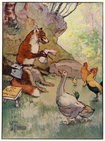 Kleines Huhn Kluk von Frank Adams