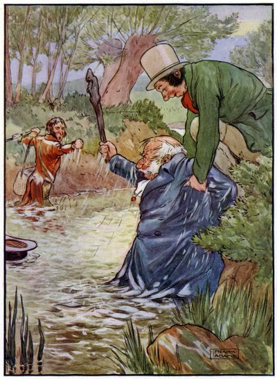 Drei lustige Fischer von Frank Adams