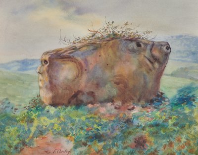 Der Weiße Pferdstein von Frank Cowley