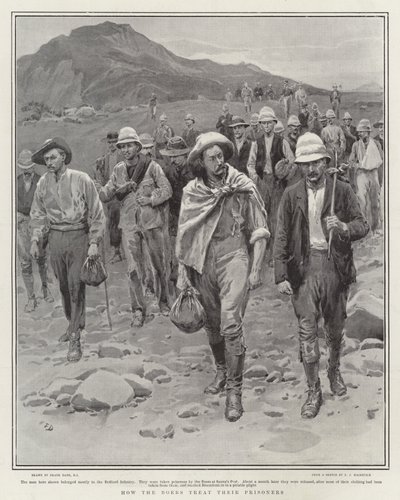 Wie die Buren ihre Gefangenen behandeln von Frank Dadd