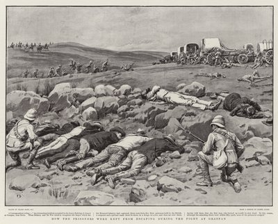 Wie die Gefangenen während des Kampfes bei Graspan am Entkommen gehindert wurden von Frank Dadd