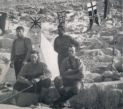 Die zweite Westexpedition am Cape Geology am Weihnachtstag, 1911, 1913 von Frank Debenham