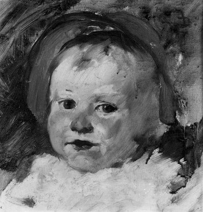 Kopf eines Kindes von Frank Duveneck