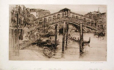 Ponte Rialto, Venedig von Frank Duveneck