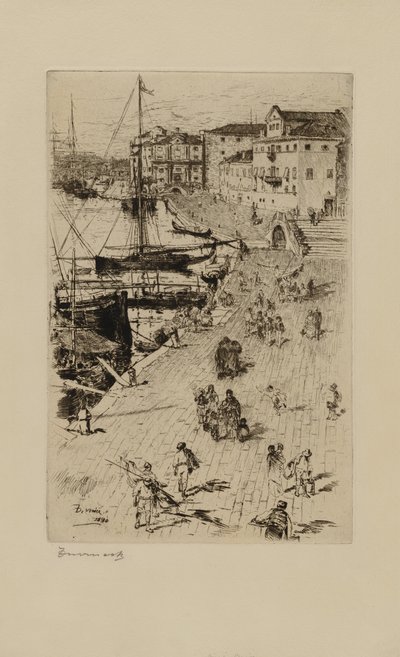 Riva degli Schiavoni, Nr. 2 von Frank Duveneck
