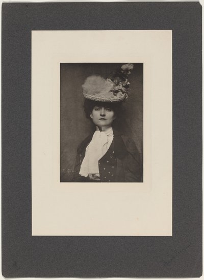 Porträt von Miss Jones von Frank Eugene
