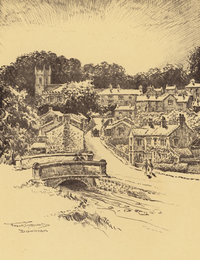 Downham Village von Frank Greenwood