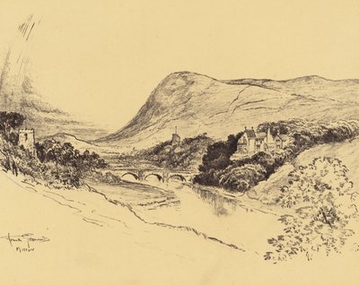 Ribblesdale und Pendle Hill von Frank Greenwood
