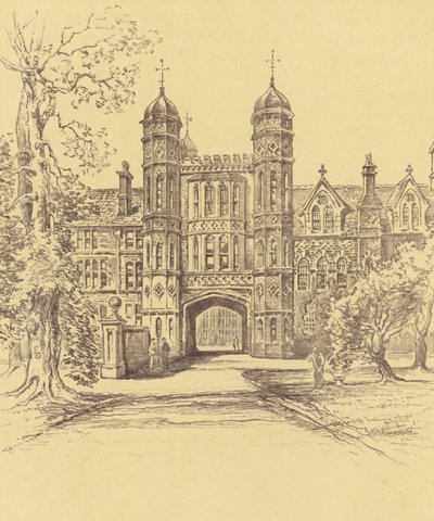 Rossall Schule von Frank Greenwood
