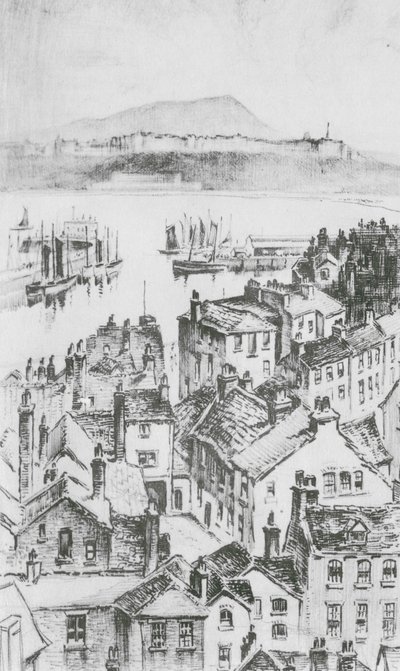 Scarborough vom Castle Hill von Frank Greenwood