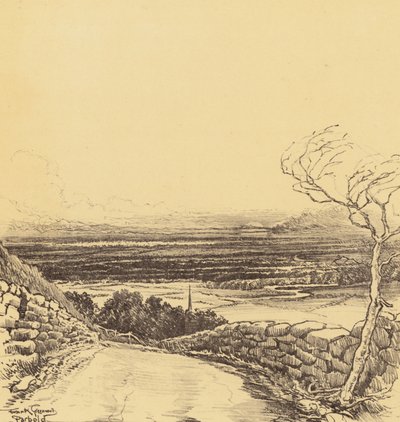 Blick nach Westen von Parbold von Frank Greenwood