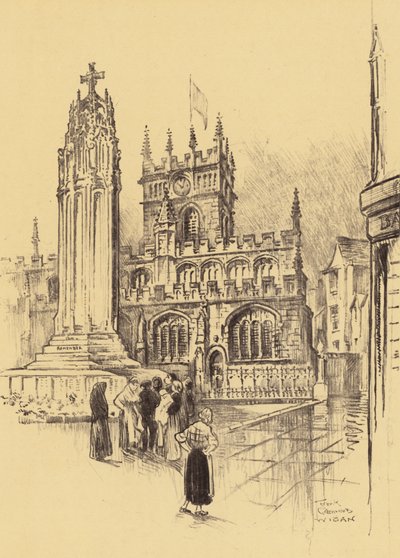 Wigan, Das Denkmal und die Kirche von Frank Greenwood