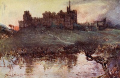 Burg Alnwick von Frank Southgate