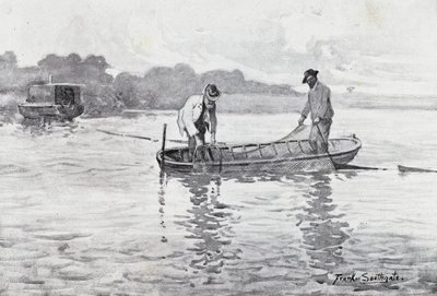 Norfolk Broads: Aalreusen hochziehen von Frank Southgate