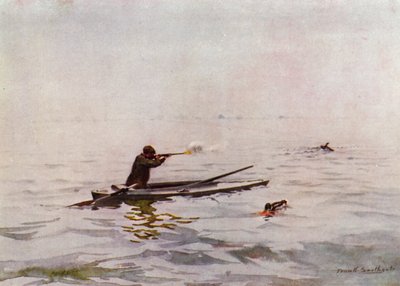 Norfolk Broads: Punt-Gunning auf Breydon von Frank Southgate