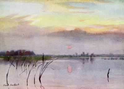 Norfolk Broads: Sonnenuntergang, Heigham Sounds von Frank Southgate