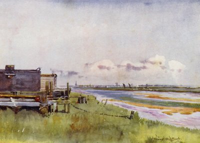 Norfolk Broads: Yarmouth von Breydon von Frank Southgate
