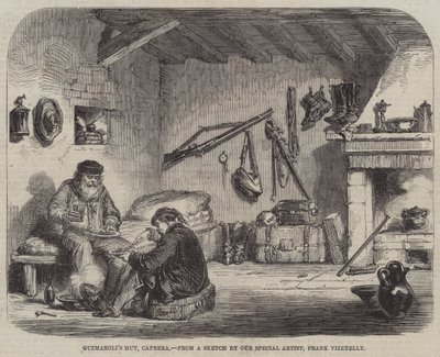 Guzmarolis Hütte, Caprera von Frank Vizetelly
