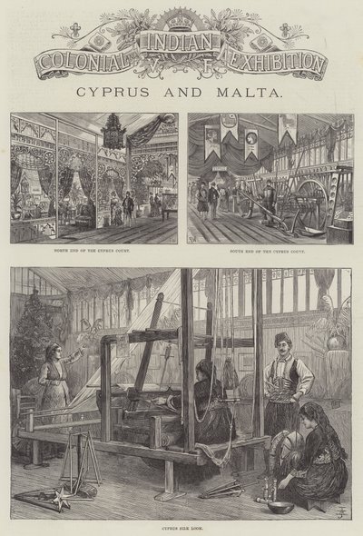 Kolonial- und Indische Ausstellung, Zypern und Malta von Frank Watkins