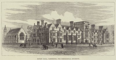 Ridley Hall, Cambridge, für Theologiestudenten von Frank Watkins