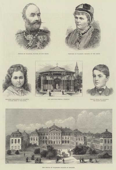 Königliche Hochzeit von Prinz Leopold und Prinzessin Helena von Frank Watkins