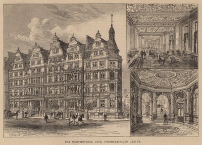 Der Constitutional Club, Northumberland Avenue von Frank Watkins