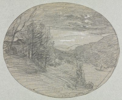 Landschaft von François Auguste Ravier